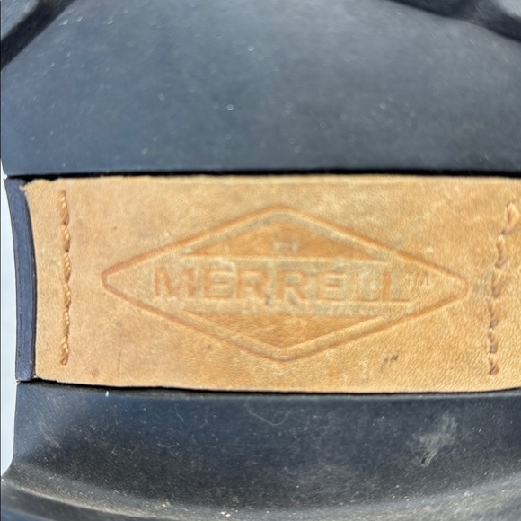 Merrell Women’s Size 9 Ankle Bootie Style Brown Leather Boot Wool Blend Lining - Picture 5 of 7